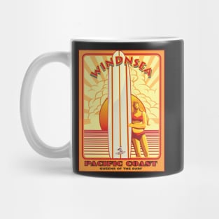 WINDNSEA LA JOLLA CALIFORNIA SURFING Mug